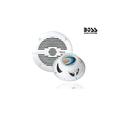 Boss - ALTAVOCES BOSS, EMPOTRADOS, BLANCOS, 6,5" MR6W, 180w, 2 VIAS, PAR