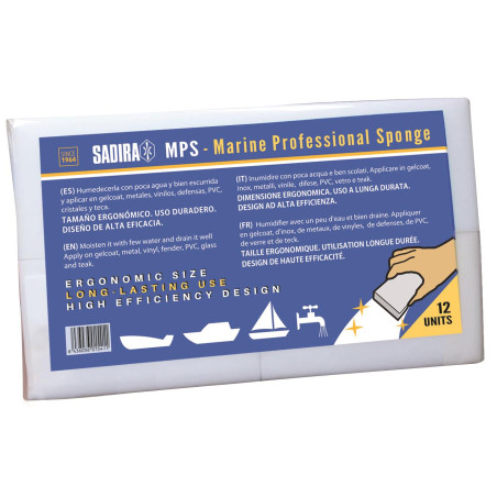 Sadira - ESPONJAS MPS, SOLO AGUA, PROFESIONAL, PACK DE 12u...