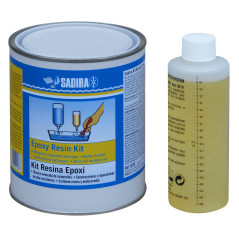 Sadira - RESINA EPOXY SADIRA, 1 Kg + CATALIZADOR