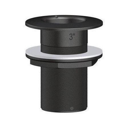 Trudesign - PASA CASCOS ROSCA  3" BSP NEGRO