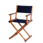 SILLA DIRECTOR TECA PLEGABLE AZUL