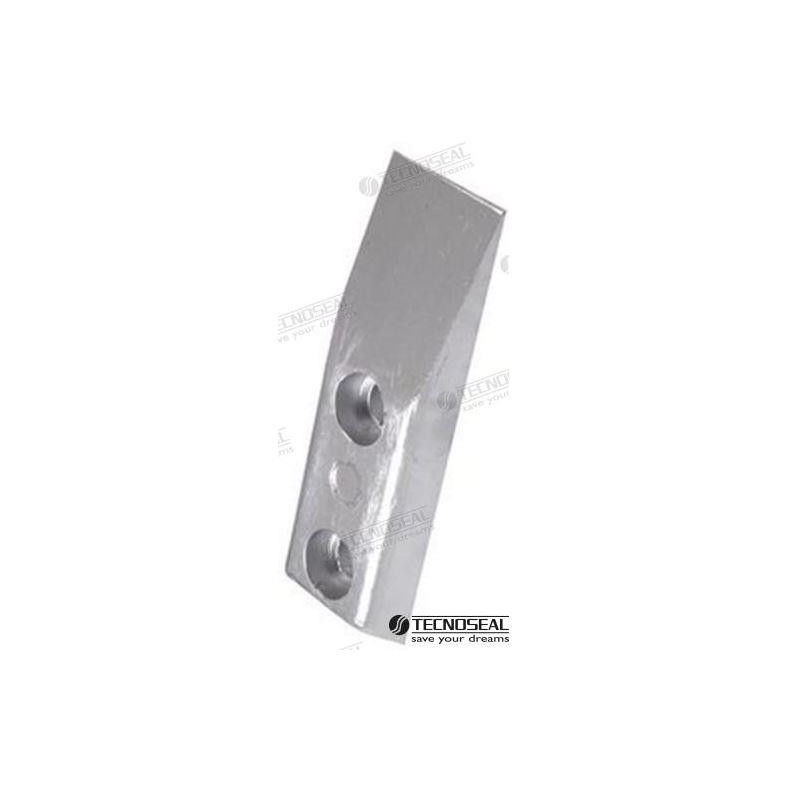 ANODO SCAFI VELOCI, ZINC, 210 x 70 x 25mm, 1.85Kg.