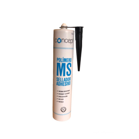 MS POLIMERO NEGRO, SELLADOR P/ CASCOS, 280ml, TRUEDESIGN