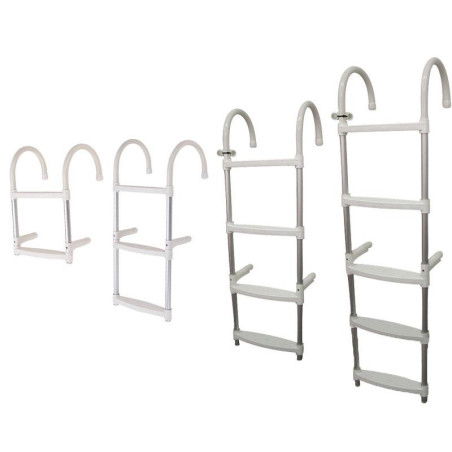 ESCALERA ALUMINIO PLEGABLE, 2 PELDAÑOS