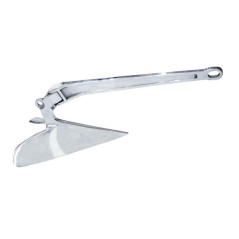 ANCLA TIPO CQR, INOX, 7 Kg