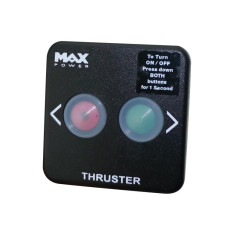 Maxpower - PANEL PULSADORES MAX POWER NEGRO