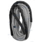 CABO AMARRE c/PROTECTOR, POLYROPES, STORM X SILVER-NEGRO, 12mm x 06m