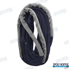 Poly Ropes - CABO AMARRE c/PROTECTOR, POLYROPES, STORM X AZUL MARINO-GRIS, 12mm x 06m