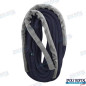 CABO AMARRE c/PROTECTOR, POLYROPES, STORM X AZUL MARINO-GRIS, 14mm x 06m