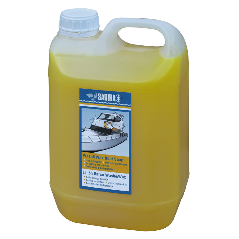 JABON SADIRA WASH & WAX, 5L