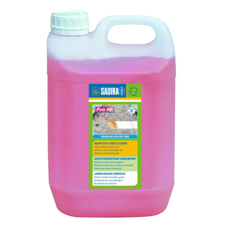 JABON BALDEOS ENERGICO, PINK HD, SADIRA, 5L