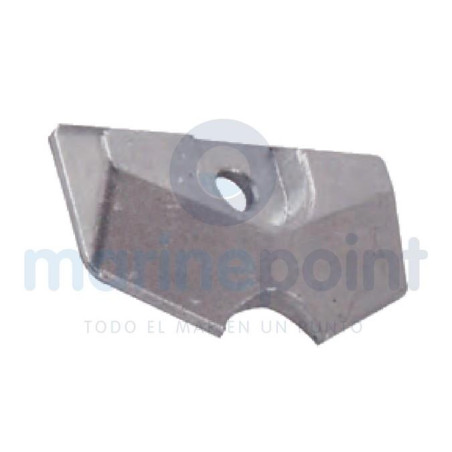 Tecnoseal - ANODO PLACA YAMAHA, 6C-6D-8C, HP, ZINC