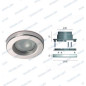 PLAFON LUZ FORESTI & SUARDI, AQUARIUS, BLANCO, LED, 2,5w, IP65