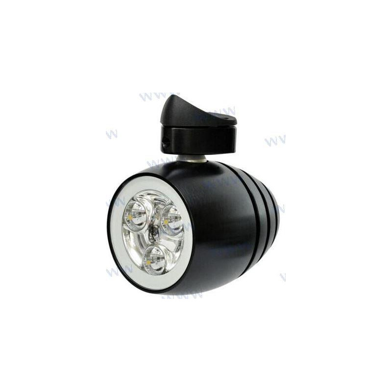 LUZ OCTANE BLANCA, NEGRO, LUMITEC