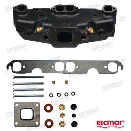 COLECTOR ESCAPE MCM, V8, 5,0L, 5,7L, 6,2L, 305, 350 y 377 (+2002):865049T01, 865735A02, 8M0185794