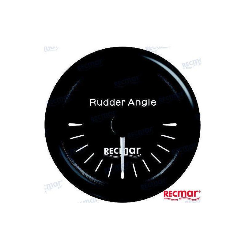 INDICADOR POSICION TIMON, 0-190º, NEGRO