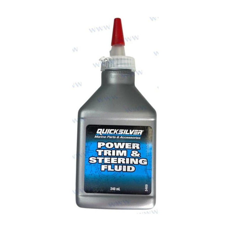 ACEITE QUICKSILVER, POWER TRIM Y DIRECCION, 237ml, "CANON ACEITE INCLUIDO" (LUB11578)