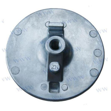 ANODO YAMAHA PLACA REDONDA, F70-100-200-300