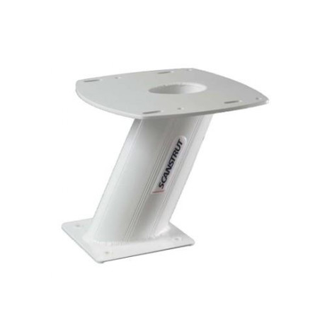 Raymarine - PEDESTAL ANTENA RADAR, ALUMINIO, 25º, POPA, 250mm ALTURA