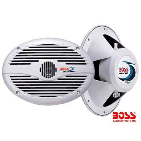 Boss - ALTAVOZ BOSS, EMPOTRABLE, 6" x 9", 350w MAX.