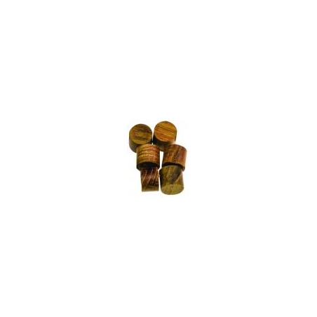 TAPONES DE TECA 1/4" (6mm) (KIT DE 6)