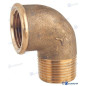 CODO LATON CR, 90º, 1-1/4", MACHO-HEMBRA