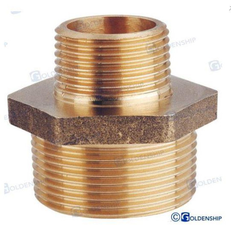 MACHON REDUCIDO 1" X 1/2", LATON CR