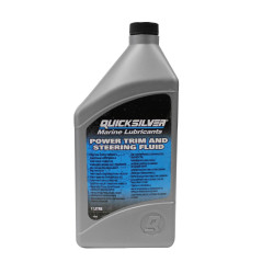 Quicksilver - ACEITE QUICKSILVER, POWER TRIM Y DIRECCION, 1L, "CANON ACEITE INCLUIDO"