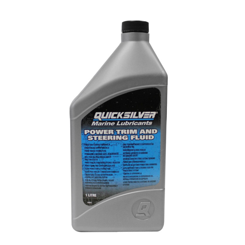 ACEITE QUICKSILVER, POWER TRIM Y DIRECCION, 1L, "CANON ACEITE INCLUIDO"