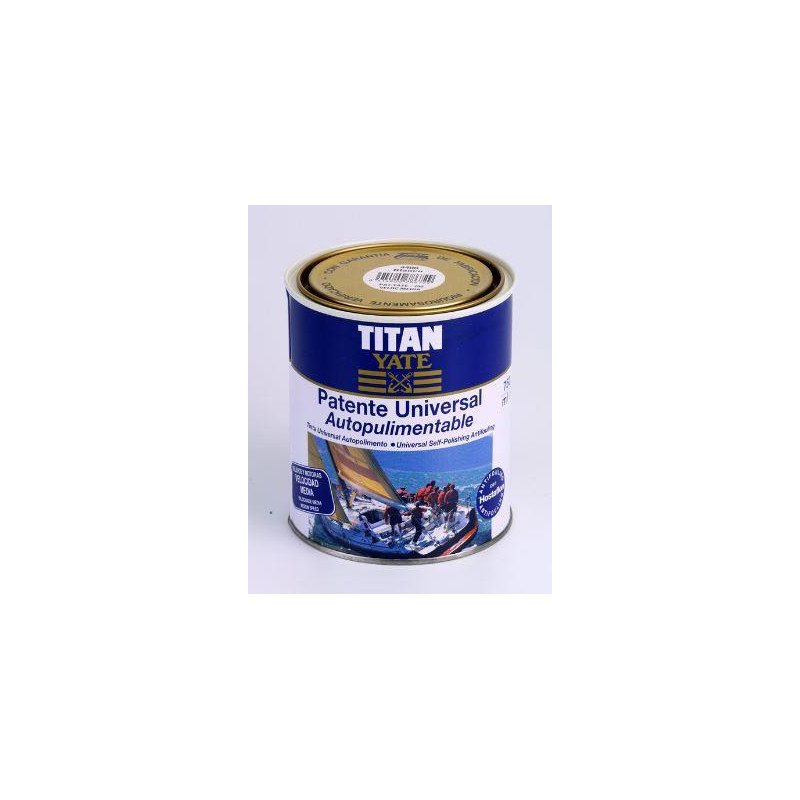 PATENTE TITAN YATE AUTOP. VELO.MEDIA Negro 0,750ml