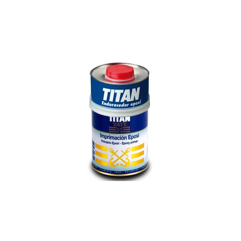 IMPRIMACION TITAN YATE, ANTICORROSIVA, EPOXI, 4L + CATALIZADOR