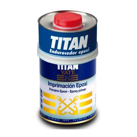 IMPRIMACION TITAN YATE, ANTICORROSIVA, EPOXI, 4L + CATALIZADOR