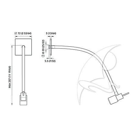 LUCES MAGDA LT 25 LED CAL 10-30v CROM. (2)