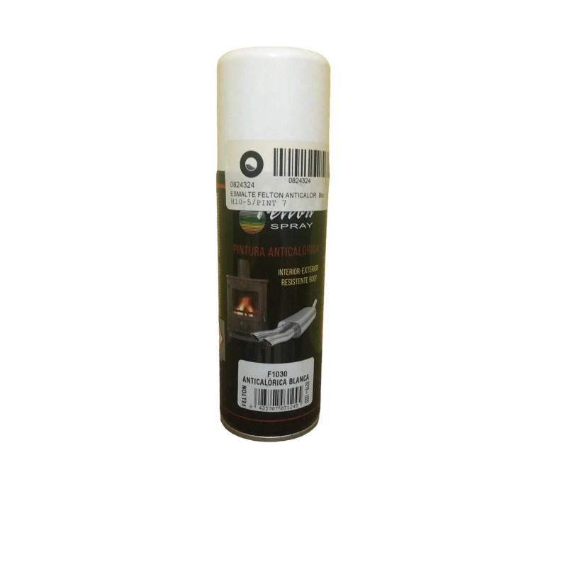 ESMALTE FELTON ANTICALOR. Bco. 200ml, HASTA 450ºC