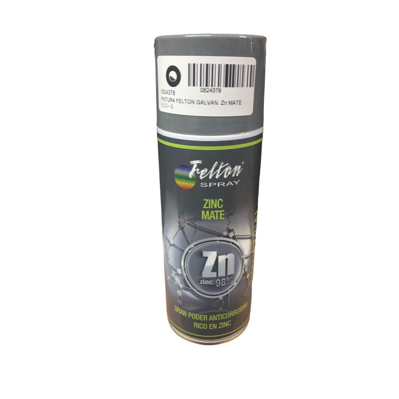 PINTURA FELTON GALVAN. Zn MATE 400ml