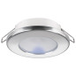 LUZ QUICK TECHO TED, CT IP40, LED CALIDA, 2w, 10-30v, INOX 1P (fijación c/muelles)