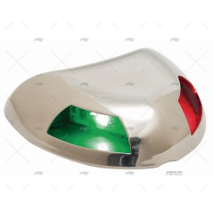 LUZ NAVEGACION BICOLOR, LED, INOX, PERKO