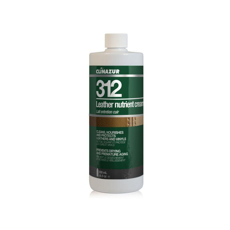 CREMA NUTRIENTE p/CUERO, CLIN AZUR, 312, 500ml