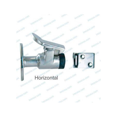 SUJETAPUERTA HORIZONTAL, INOX AISI-316, NEGRO