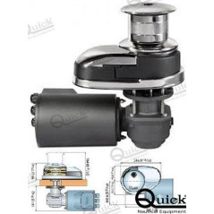 Quick - MOLINETE VERTICAL 1000w 24v 8 mm c/c