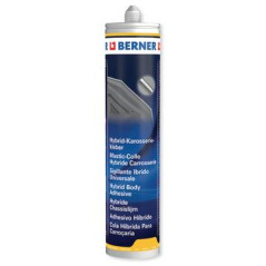 Berner - ADHESIVO SELLADOR POLIMERO, ROTABOND, NEGRO, 290ml (AHORA 34452)