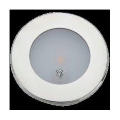 Mantagua - LUZ CABINA TUDY, LED, INOX, 9-30v, 10w, (140 lumens) IP67, 3000K