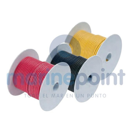 CABLE BATERIA ESTAÑADO, ROJO, 34mm2, AWG2, p/m