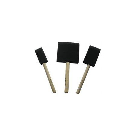 PALETINAS ESPUMA (KIT DE 3), NEGRAS