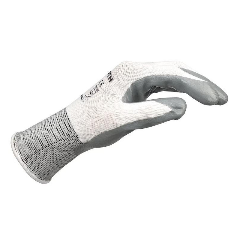 GUANTES NITRILON T-08 GRIS PAR...