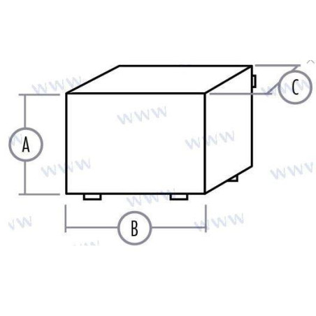 AIRE ACONDICIONADO, FRIGOMAR, CHILLER ON/OFF, 603ntqm, 600000 BTU/h