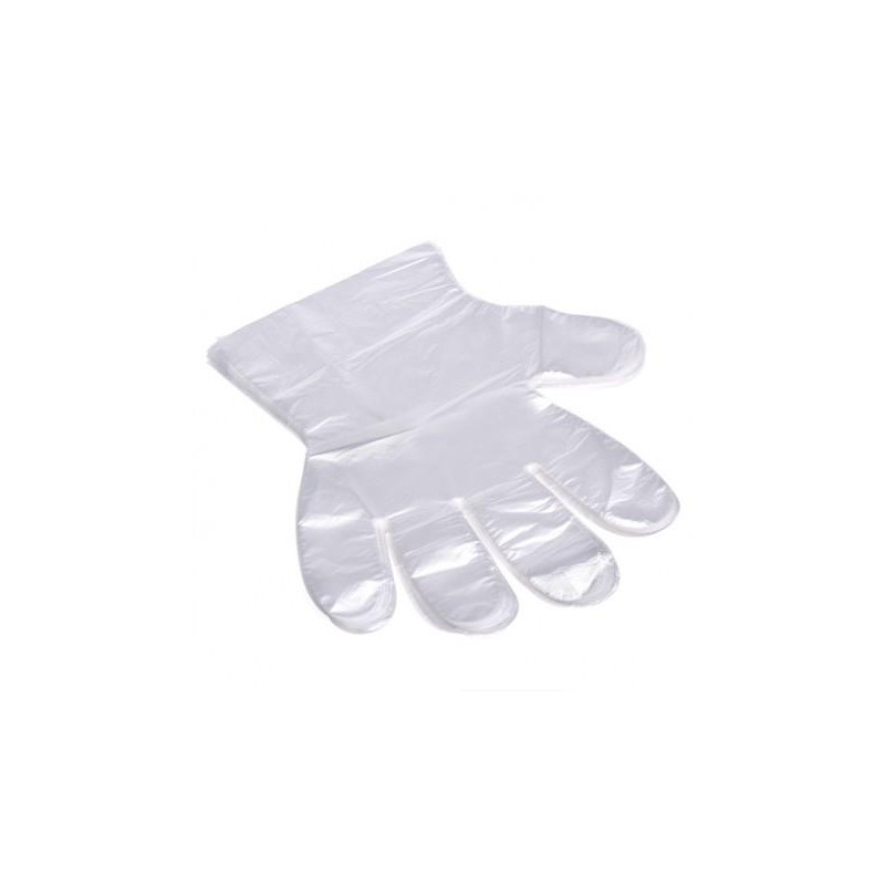 GUANTES VINILO TRANSP.c/POLVO 4g, CAJA 100u T-10