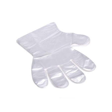 GUANTES VINILO TRANSP.c/POLVO 4g, CAJA 100u T-10