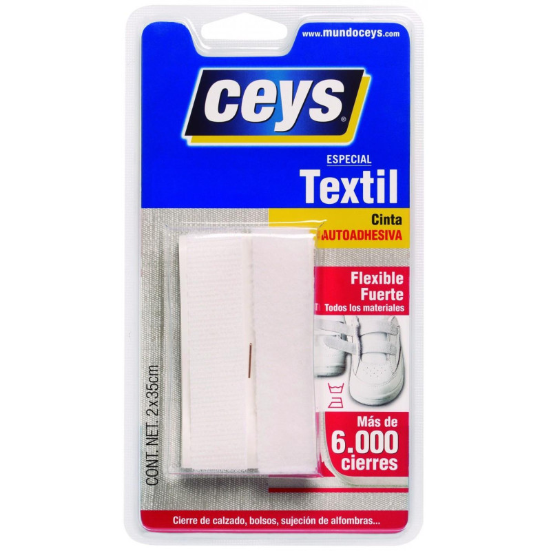 CREMALLERA CEYS TEXTIL Bca., BLISTER