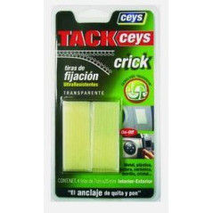 Ceys - TACKCEYS TRANSP. 4 TIRAS 700 x 25mm